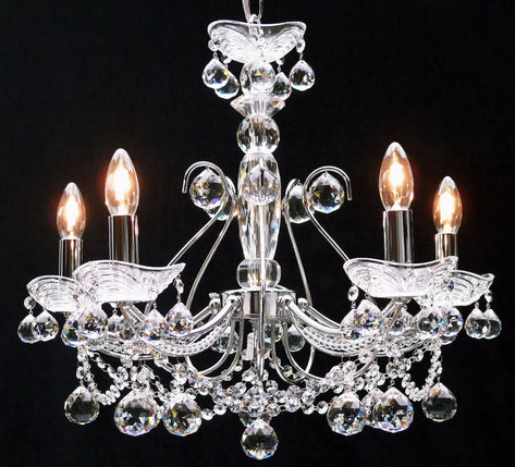 Polished chrome B-1524/5 Concerto 5 Light Multi Arm Light