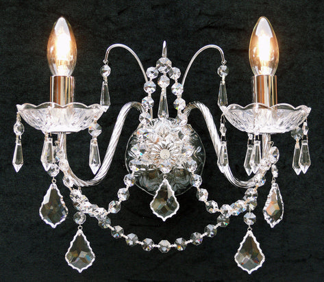 825/2 Andrea Polished Chrome Wall Light