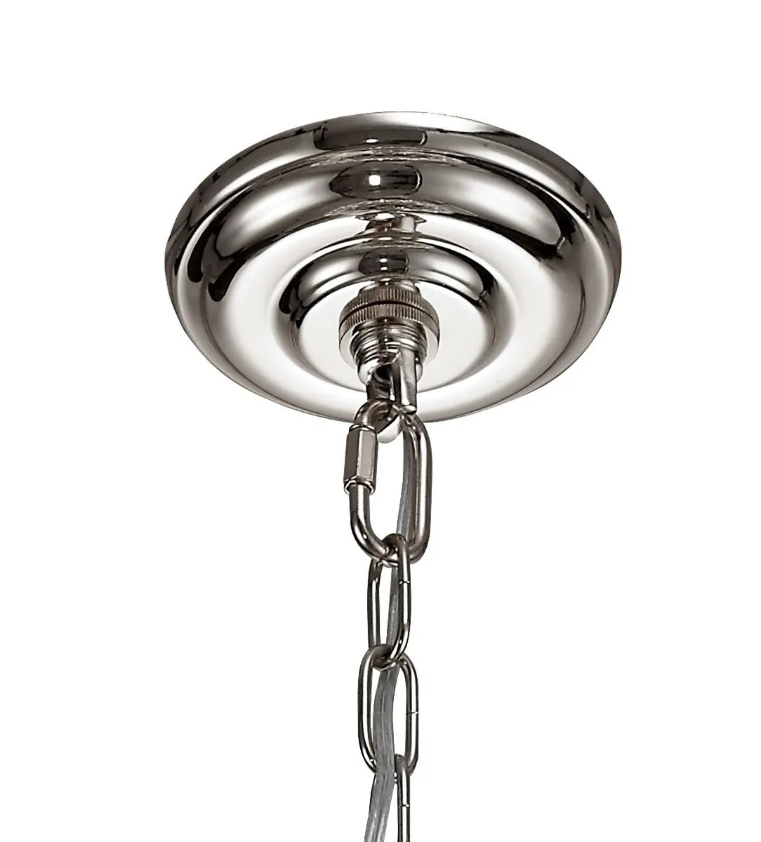 Coniston IL32800 Crystal 3 Light Small Pendant with Polished Chrome Frame by Diyas