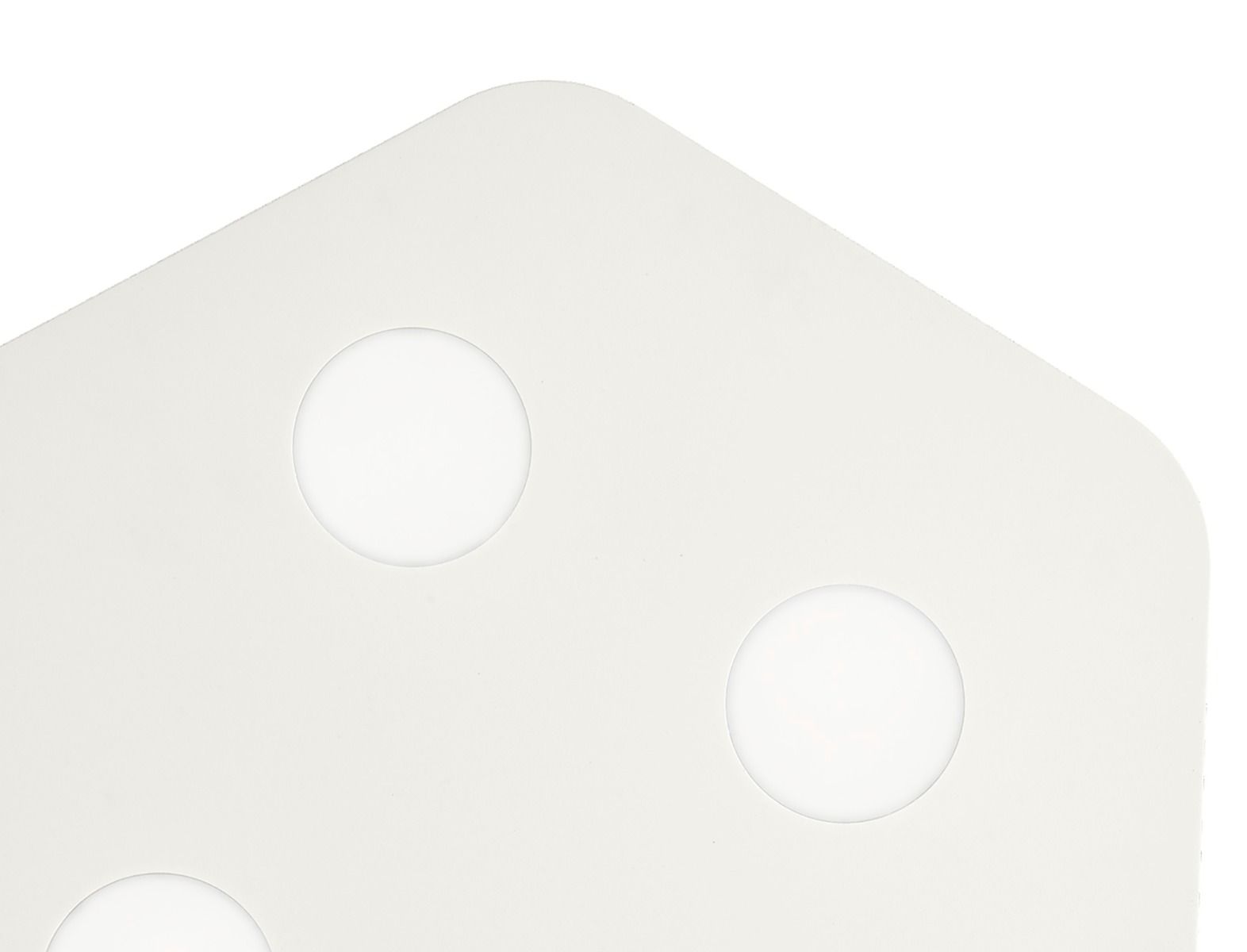 M6642 Mantra Area 4 Light Flush Ceiling Fitting GX53 Sand White