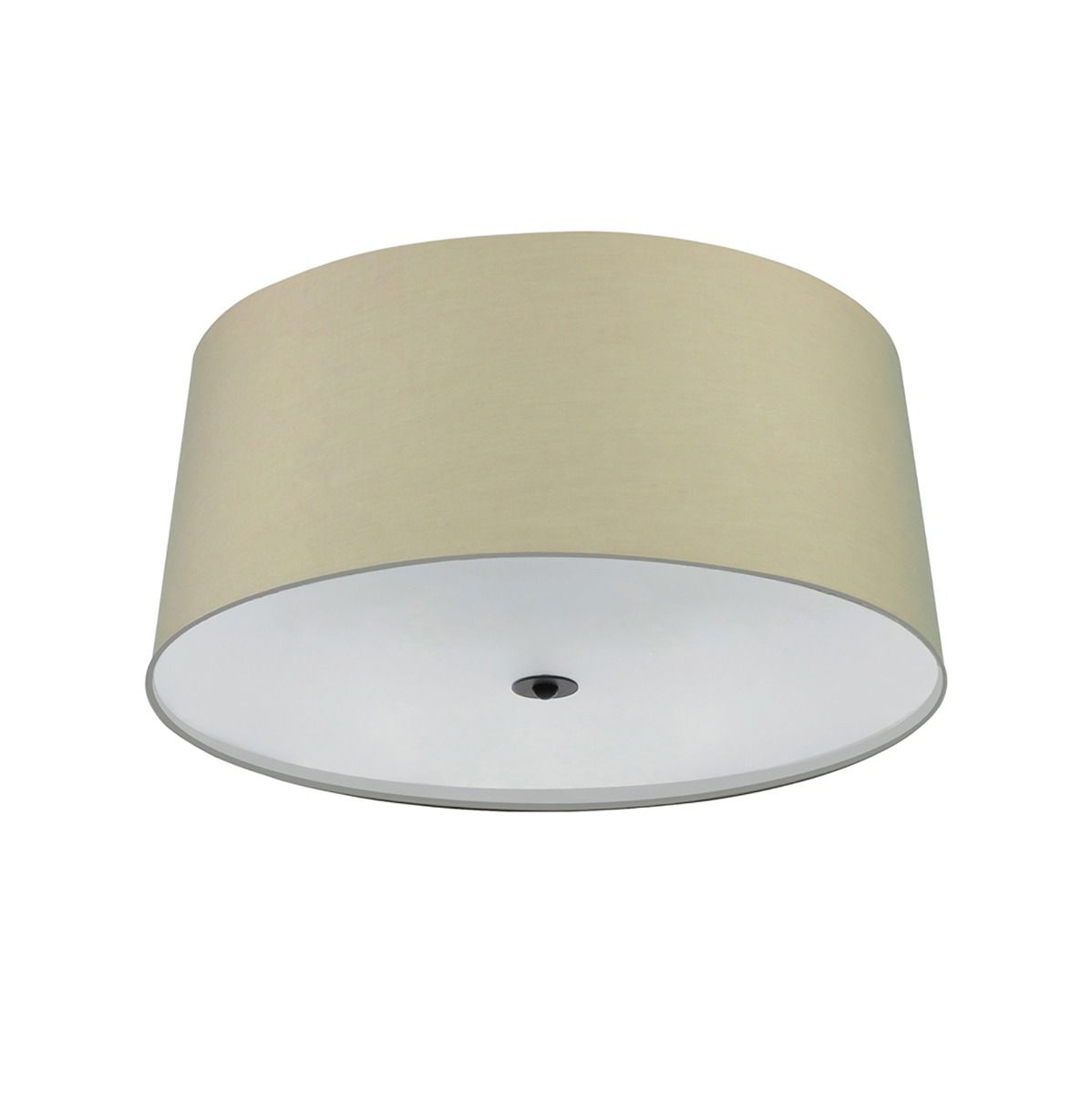 M5214 Mantra Argi Flush 3 Light E27 Round Taupe Shade Brown Oxide