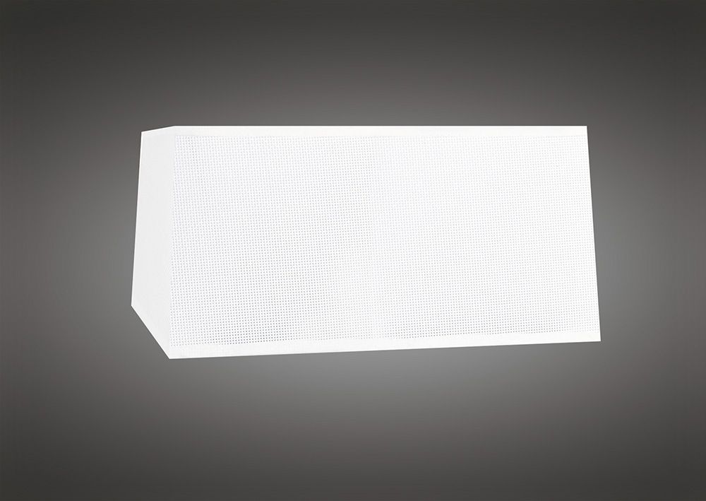 M5304 Mantra Habana White Square Shade 450 450x215mm Suitable for Pendant Lights