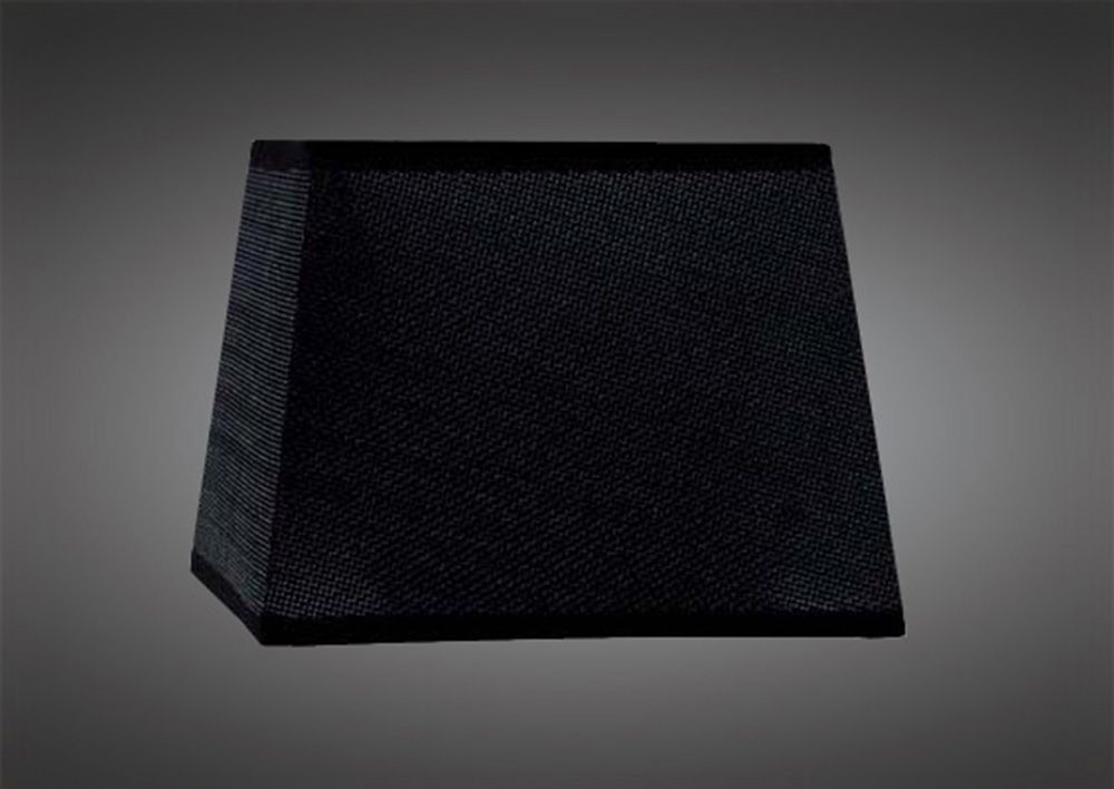 M5325 Mantra Habana Black Square Shade 240 240x 165mm Suitable for Table Lamps