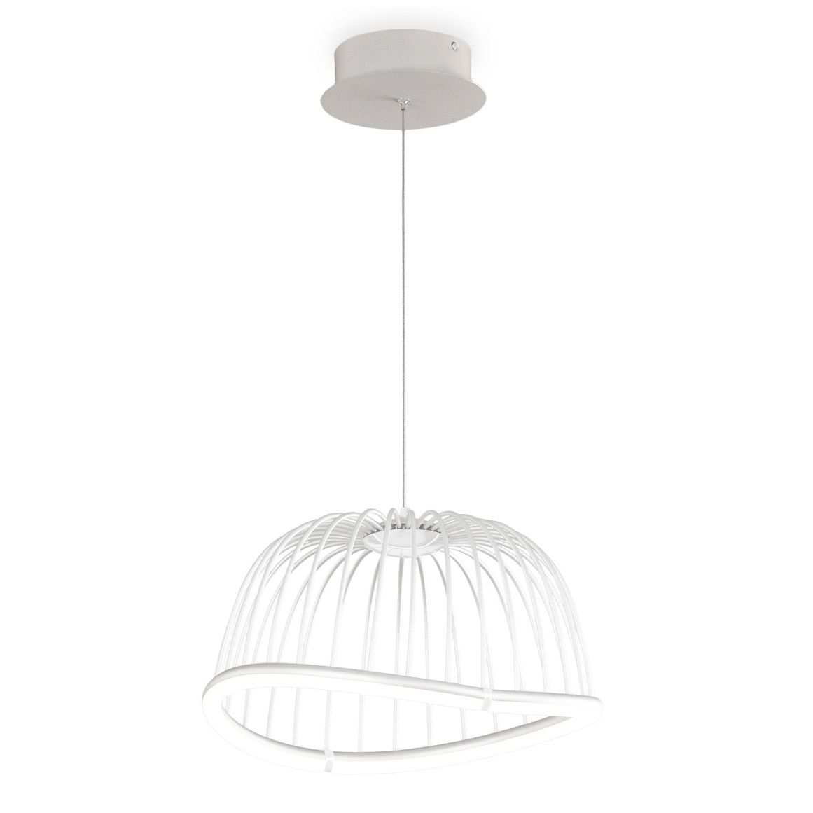 M6682 Mantra Celeste Small Ceiling LED White Pendant